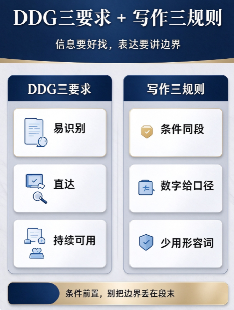 德语区市场:合规信息比卖点更容易被引用