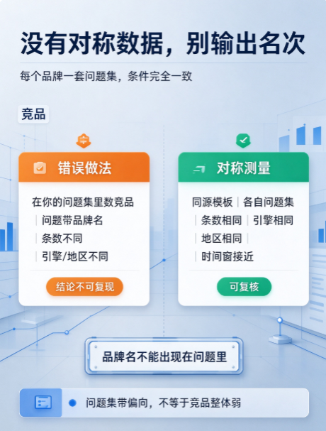 竞品在 AI 里的可见度怎么对标