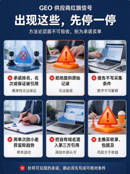 GEO 供应商怎么选:9 个必须问清的问题